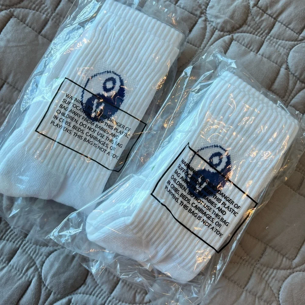 Outdoor Voices Graphic Crew Socks